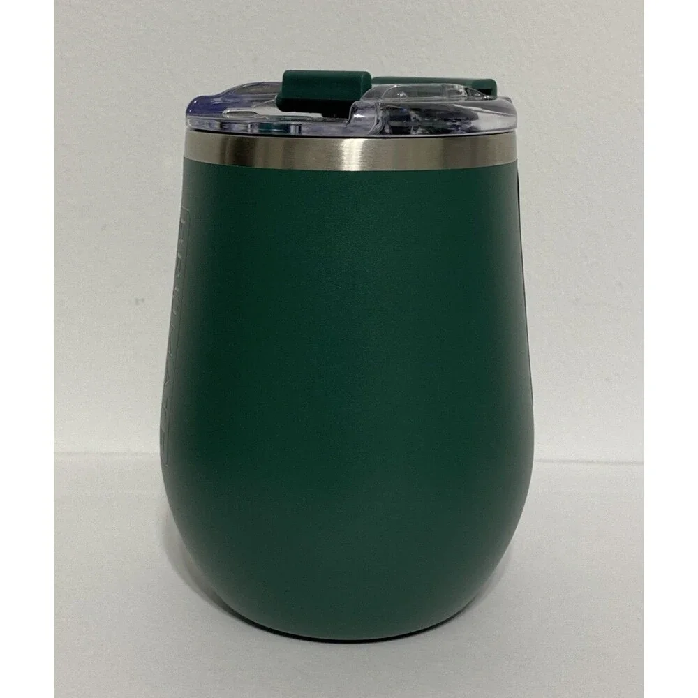 Brumate Uncork'd XL 14 Oz Wine Glass Tumbler Hunter Green Discontinued Rare NEW